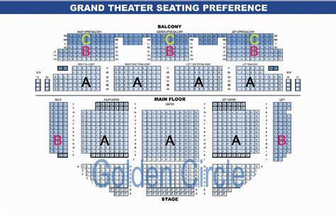 Grand Theater Seating Chart .